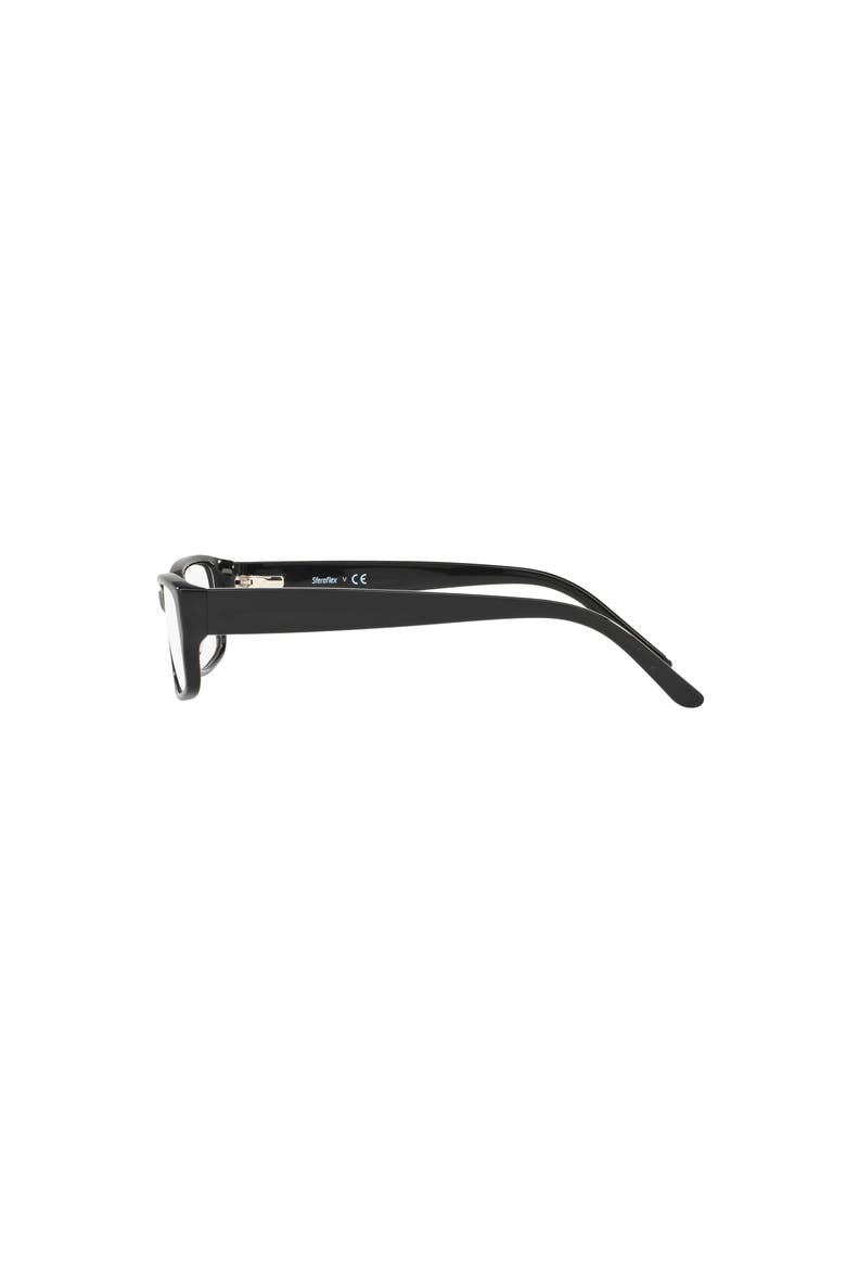 51mm Rectangle optical glasses, Alternate, color, Black