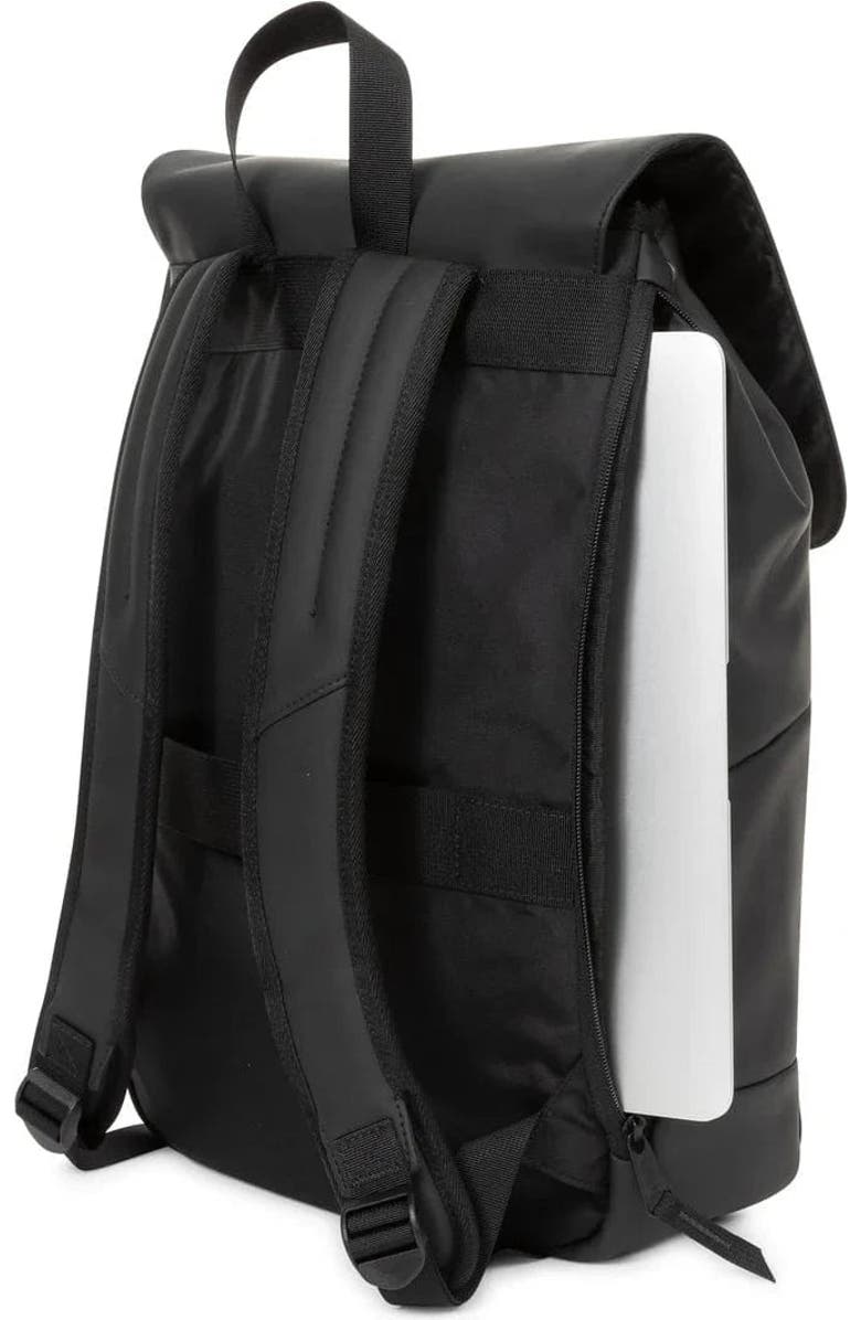 Eastpak Yarin Cnnct F Matte Black Backpack, Alternate, color, Black