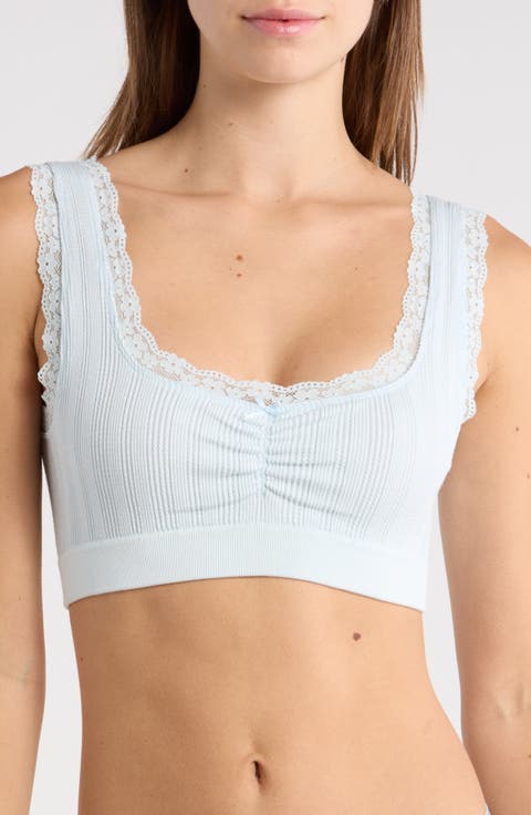Ruched Longline Bralette