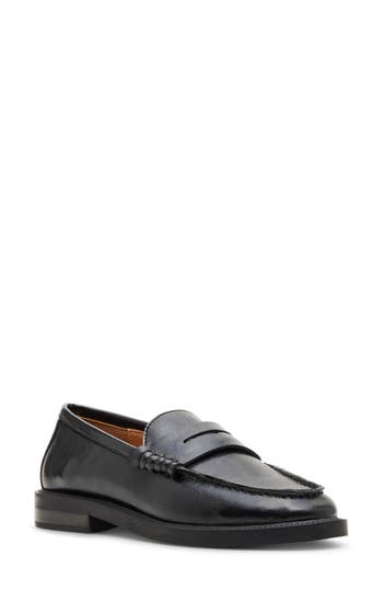 Steve Madden Madison Penny Loafer In Black