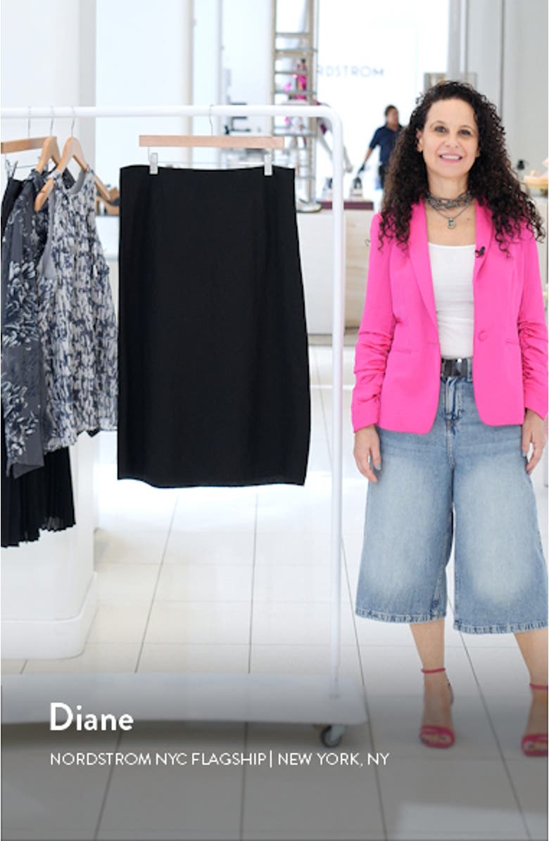 Easy Linen Blend Slip Skirt, sales video thumbnail