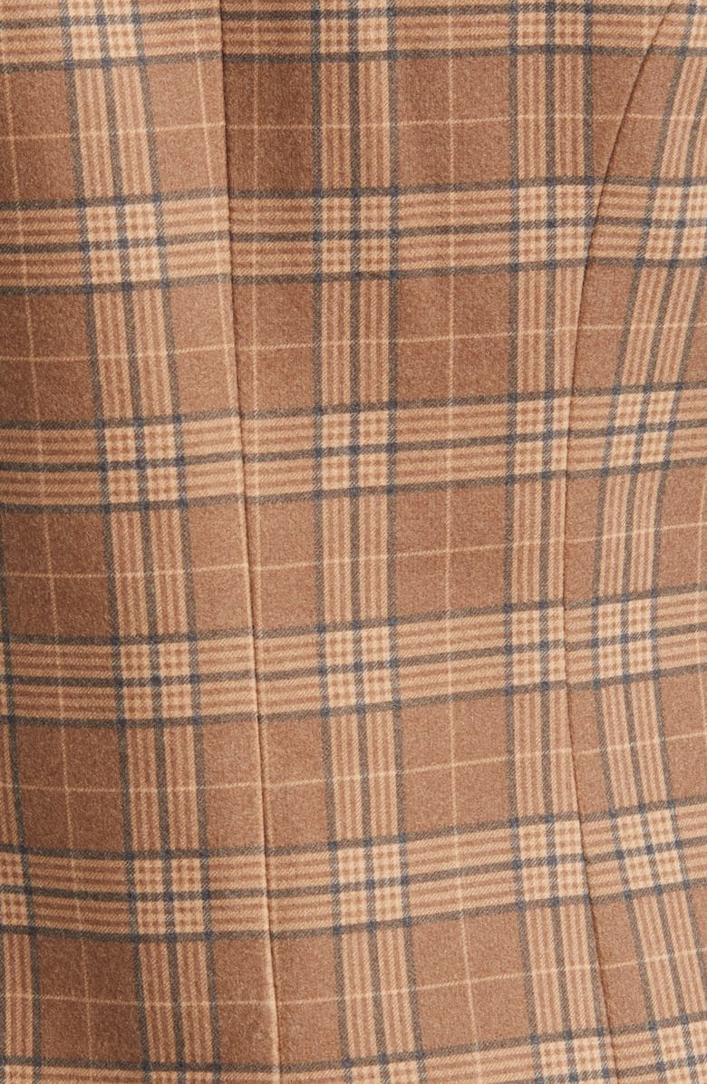 Favorite Daughter The City Plaid Layered Blazer, Alternate, color, 
