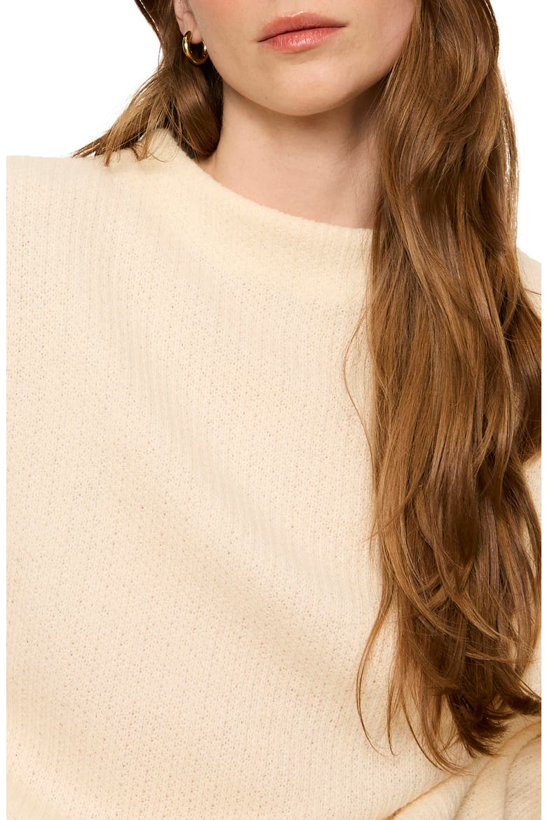 Dolman Sleeve Sweater, Alternate, color, BONE WHITE