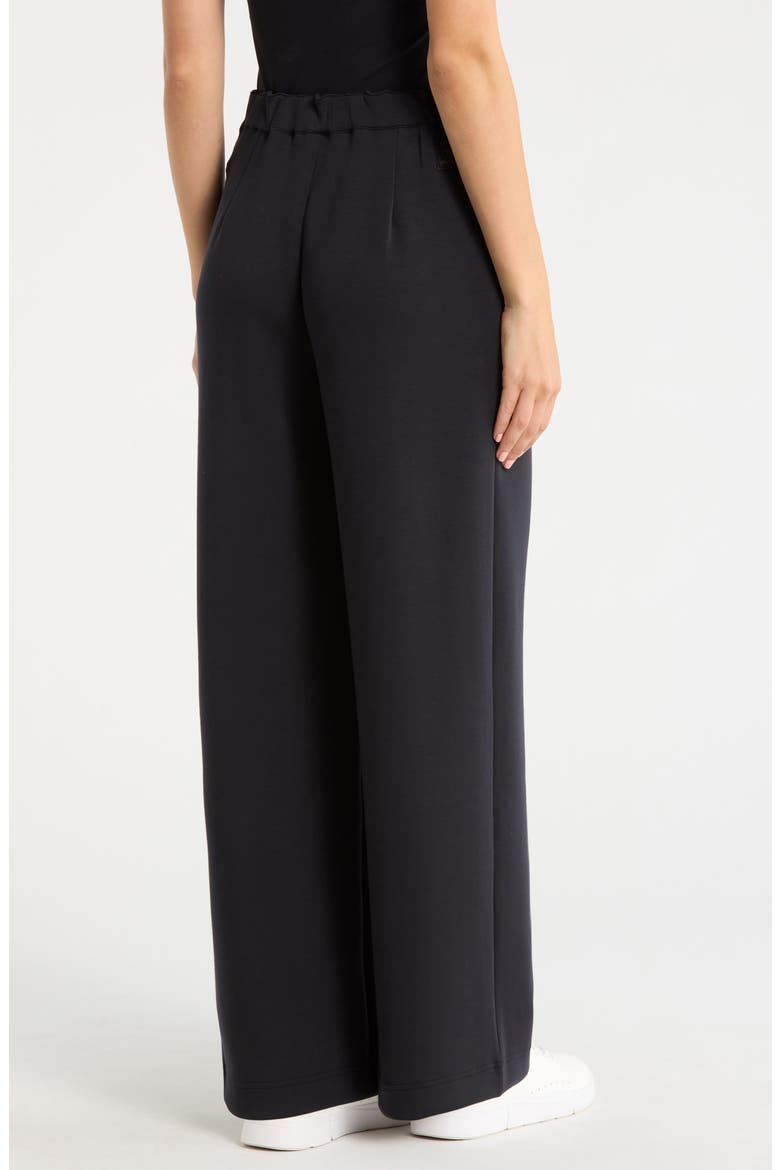 Dreamweave™ Pleated Pants, Alternate, color, BLACK