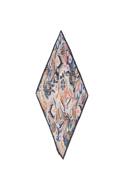 Paisley Pleated Diamond