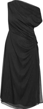 City Chic VIvid One-Shoulder Maxi Dress