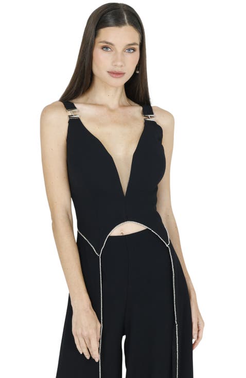 Katerina Grace V-Neck Jumpsuit