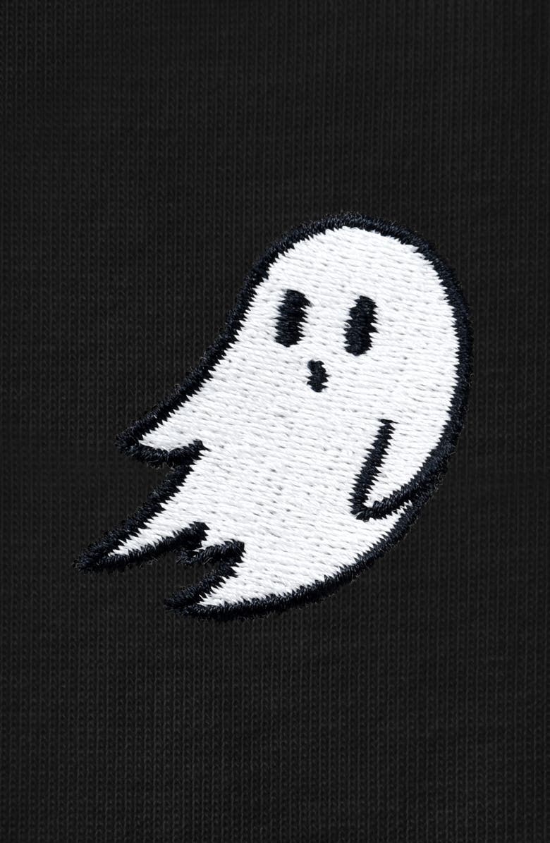 Dalix Ghost Womens Relaxed Tee, Alternate, color, Black