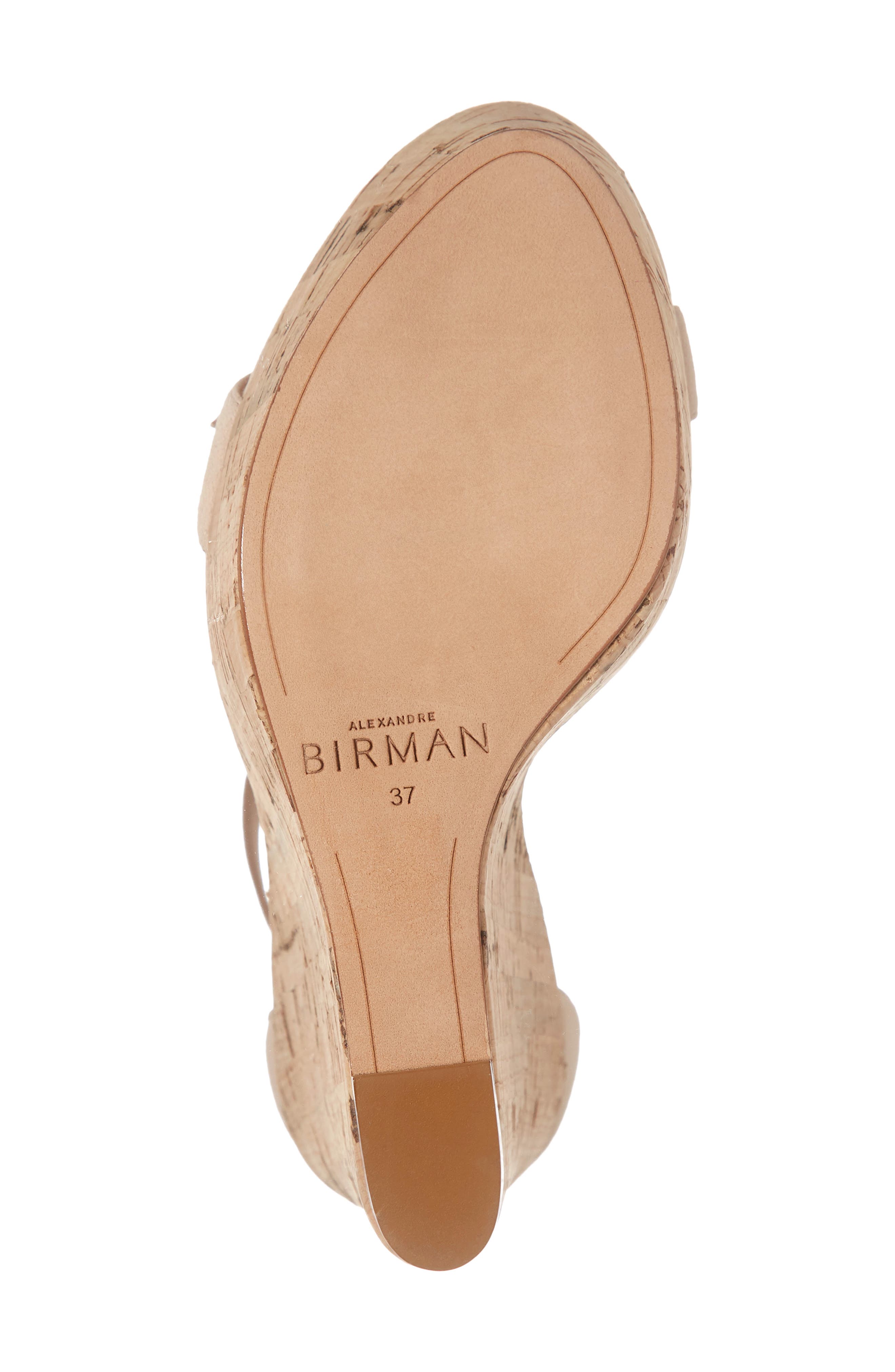 Alexandre Birman Clarita Wedge Sandal, Alternate, color, 