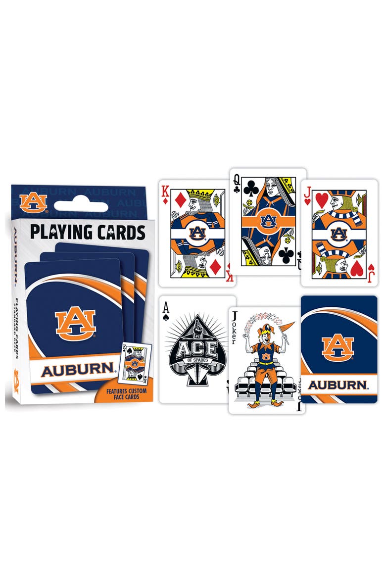 Auburn Tigers Playing Cards, Alternate, color, Multicolor