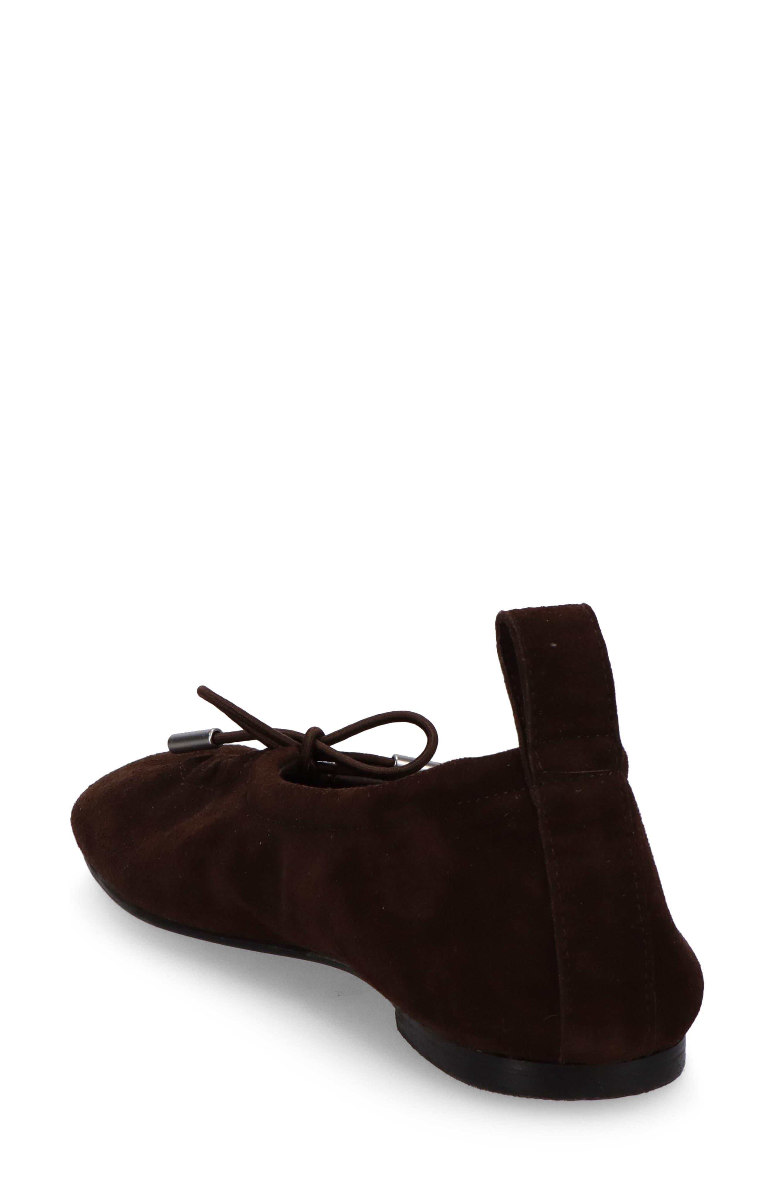 ALOHAS Rosalind Leather Ballet Flat, Alternate, color, Recycled Brown