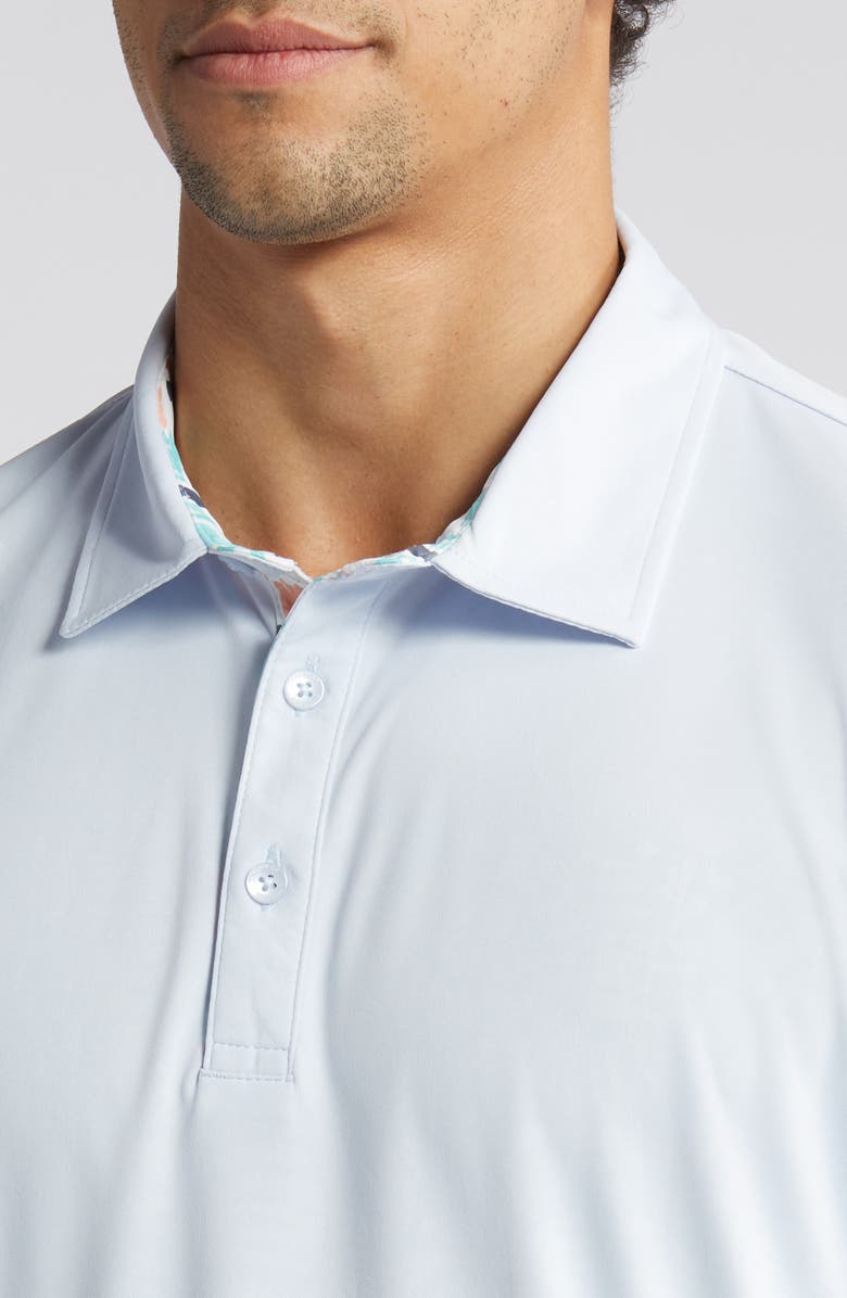 Swannies Brett Solid Golf Polo, Alternate, color, Mist