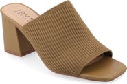 Journee Collection Lorenna Block Heel Mule - Wide Width