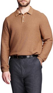 Billy Reid Lachlan Long Sleeve Polo