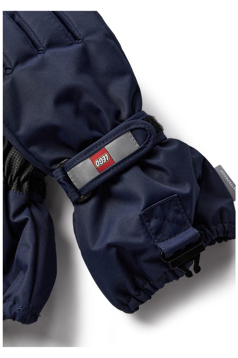 Kids' Waterproof Tech Gloves, Alternate, color, BLUE