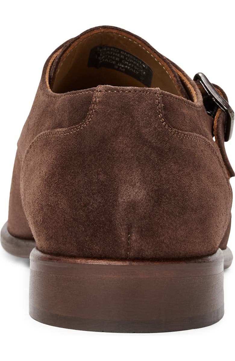 Bruno Magli Solero Monk Strap Loafer, Alternate, color, Dark Brown Suede