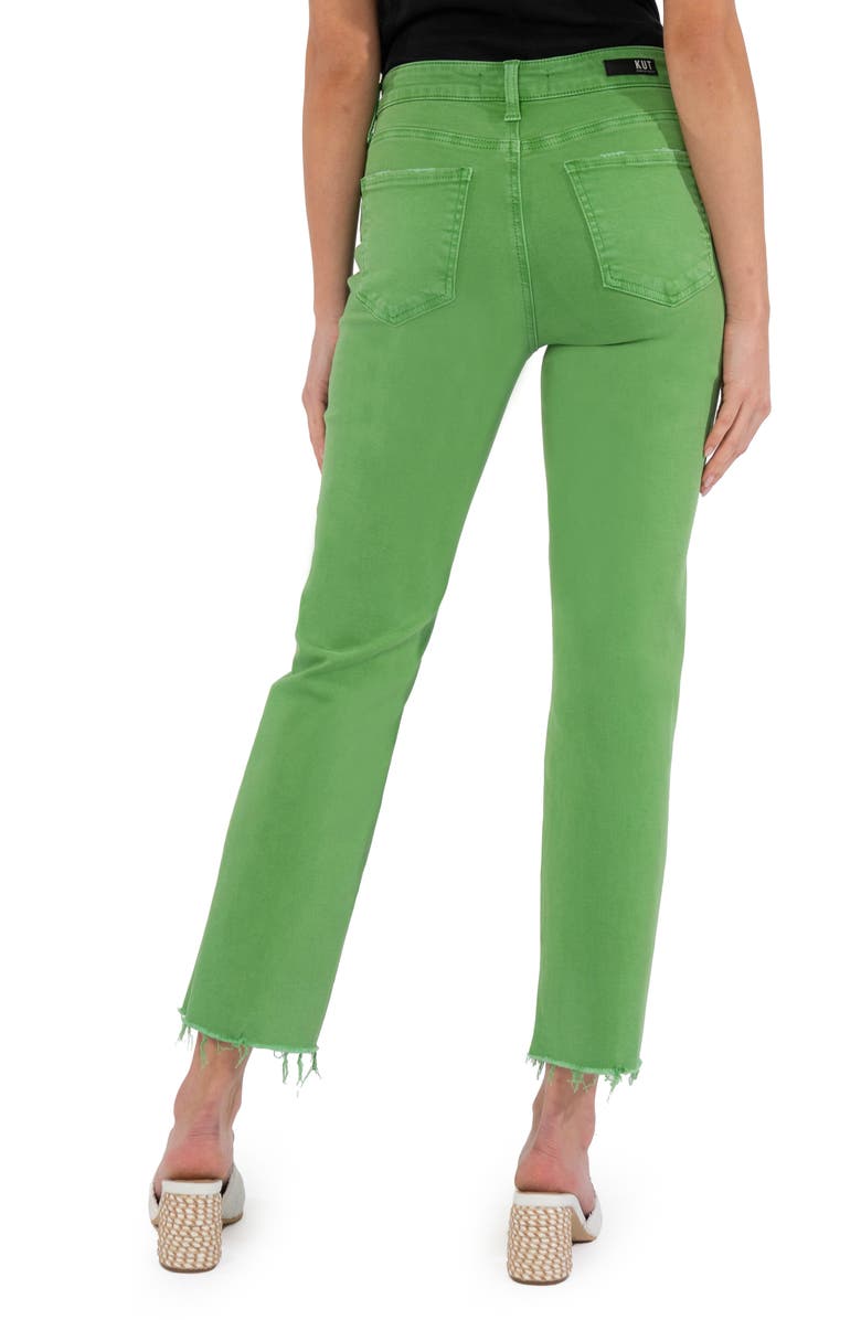KUT from the Kloth Reese Fab Ab Button Fly High Waist Straight Leg Jeans, Alternate, color,