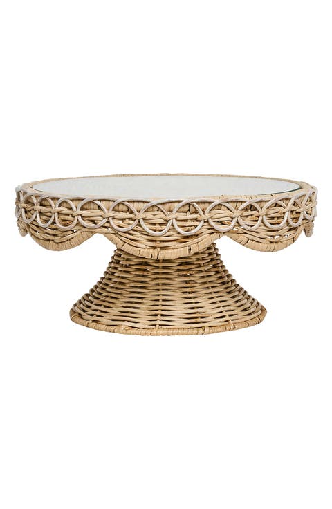 Provence Rattan Cake Stand