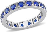 Julianna B. Cubic Zirconia Eternity Ring Sterling Silver