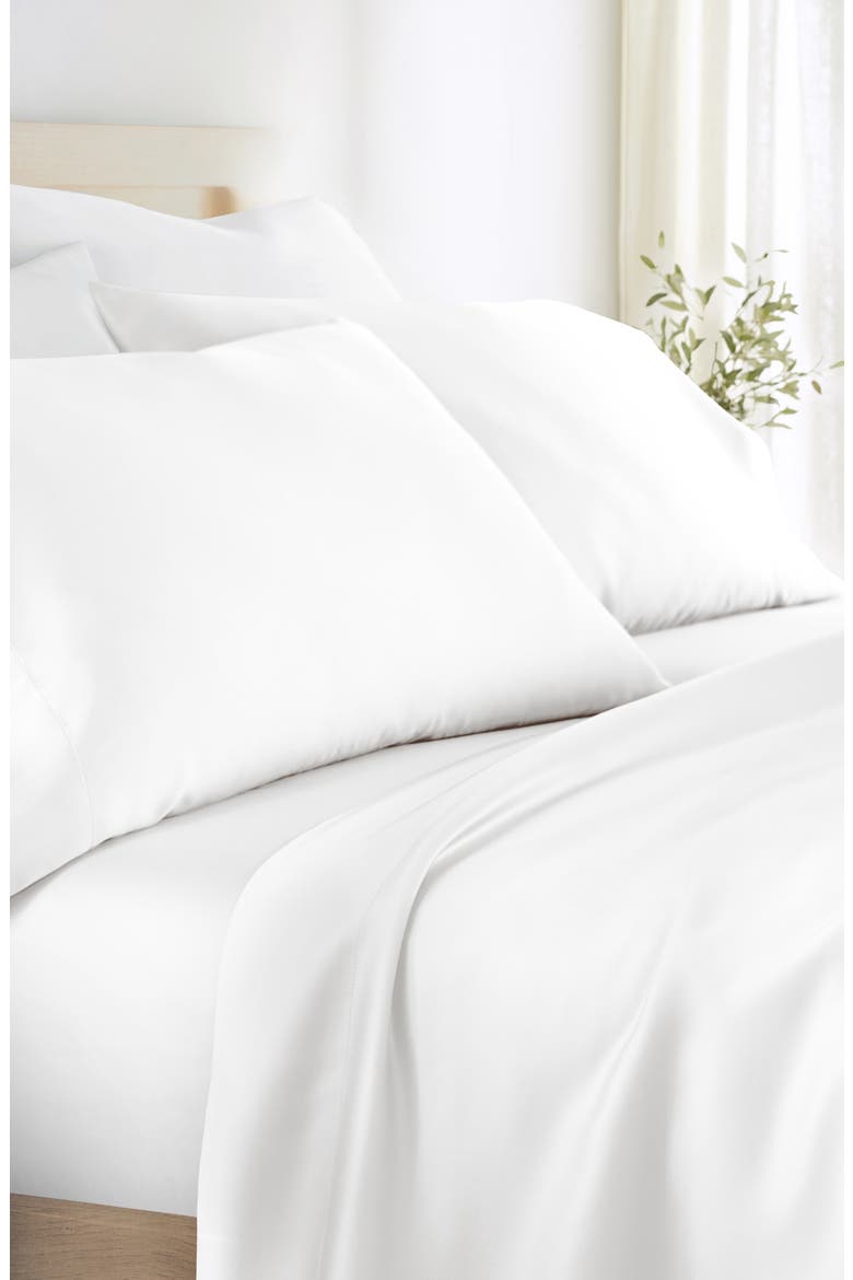 Set of 2 Pillowcases, Main, color, WHITE