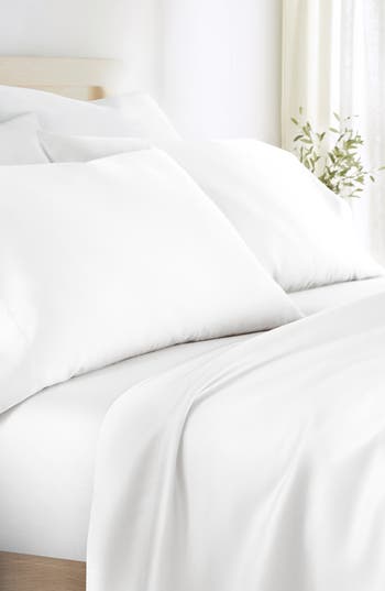 Homespun Set Of 2 Pillowcases In White