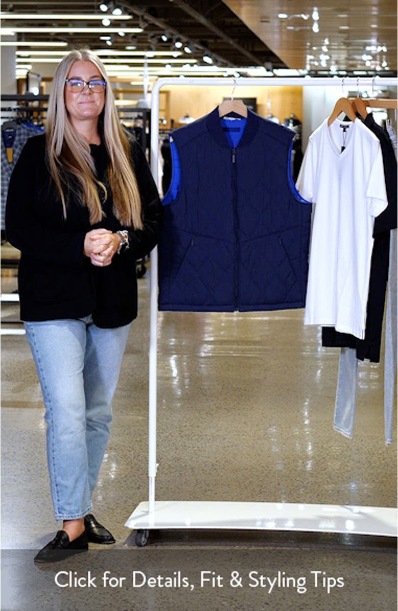 Fresno Flip Water Repellent Reversible Quilted Vest, sales video thumbnail