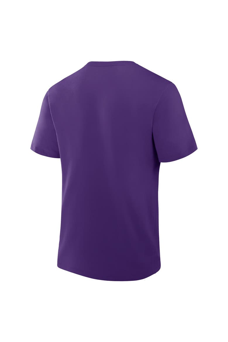 Men's Fanatics Purple Minnesota Vikings Option Route Legacy T-Shirt, Alternate, color, Purple