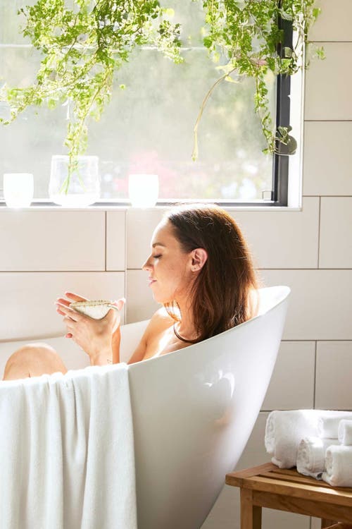 Bedvoyage Viscose Odor & Mildew Resistant Spa Towel Collection In Cloud