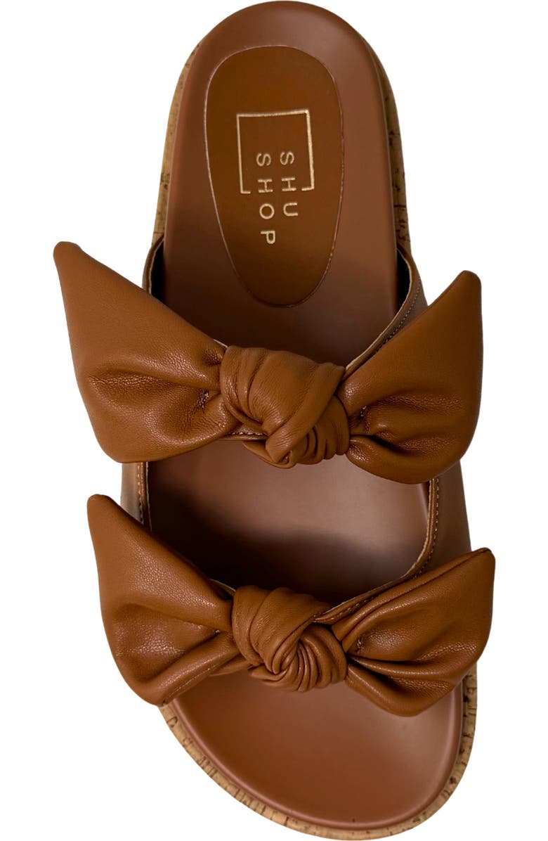 SHUSHOP Kiki Platform Sandal, Alternate, color, Tan