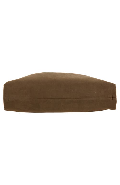 Stella Mccartney Medium Falabella Faux Suede Drawstring Tote In Brown