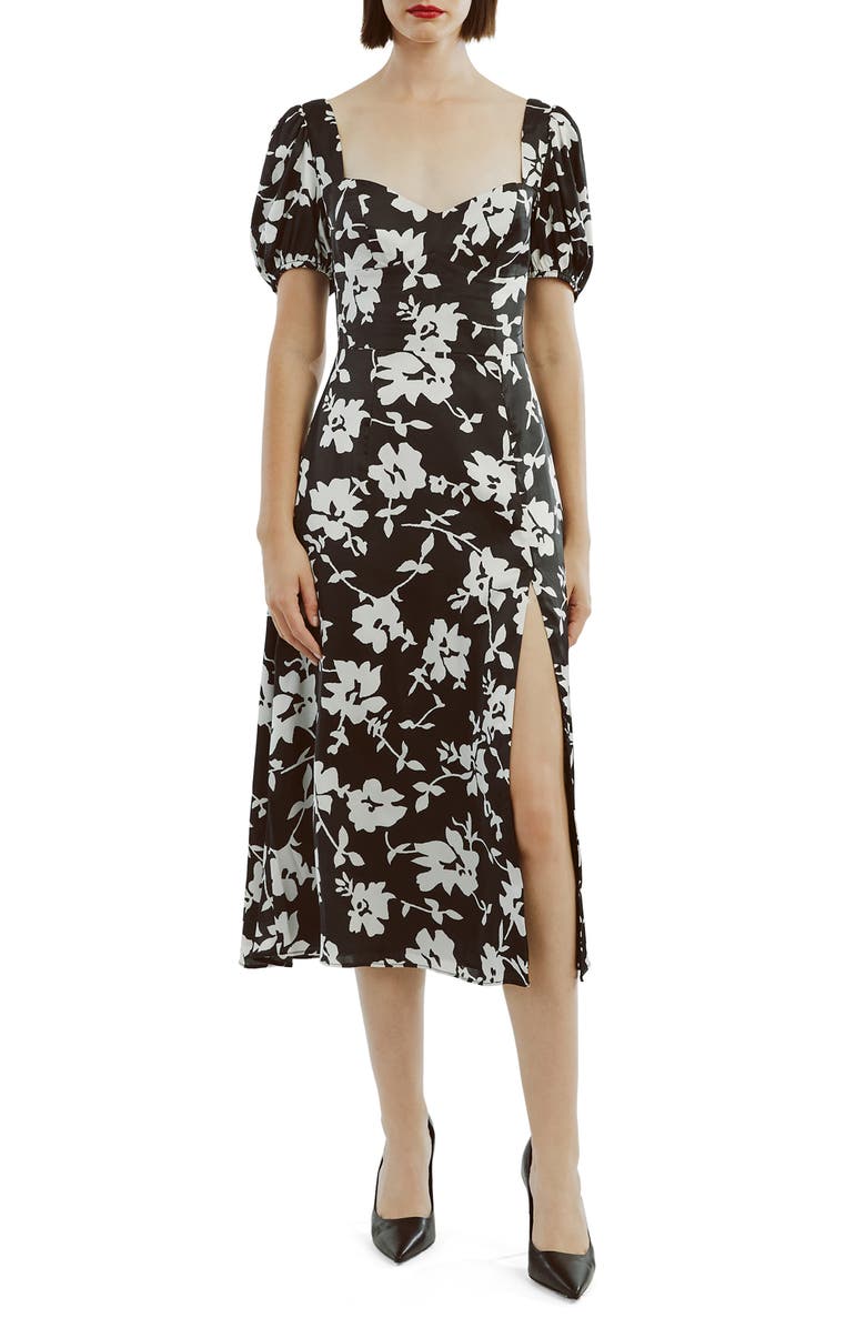 Bardot Gillian Print Midi Dress, Main, color,