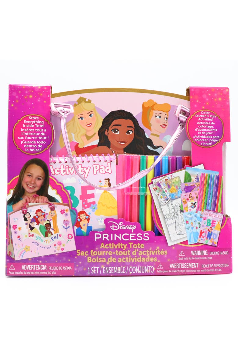 Activity Tote Disney Princess, All in 1 Tote, Main, color, Multicolored