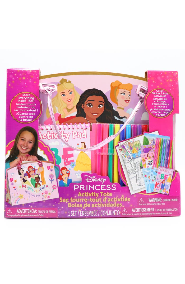 Tara Toy Activity Tote Disney Princess, All in 1 Tote, Main, color,