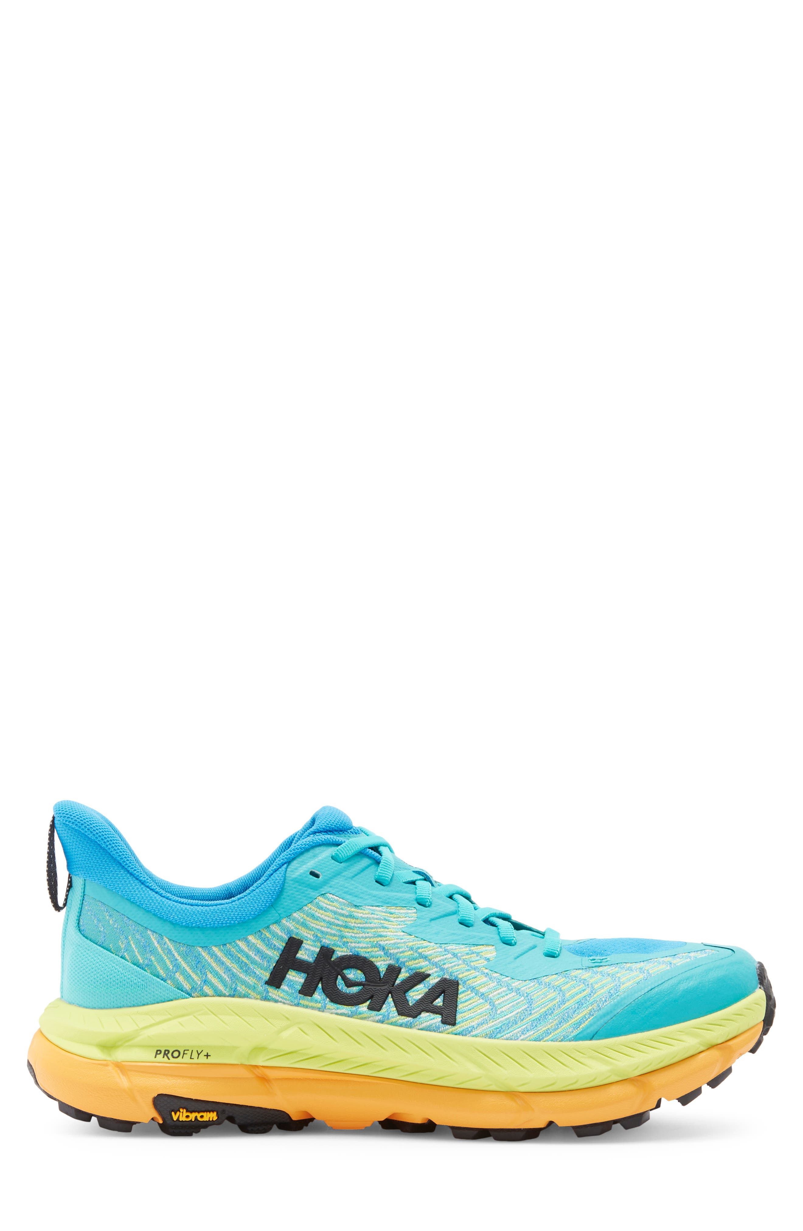HOKA Mafate Speed 4 Trail Running Shoe, Alternate, color, Ceramic / Diva Blue