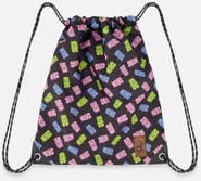Deux par Deux Gummy Bears Lightweight Durable Drawstring Bag