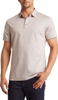 Lorenzo Uomo Trim Fit Short Sleeve Polo