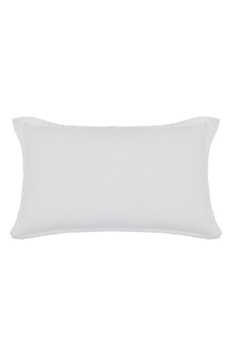 Pom Pom at Home Georgie Accent Pillow, Main, color, White
