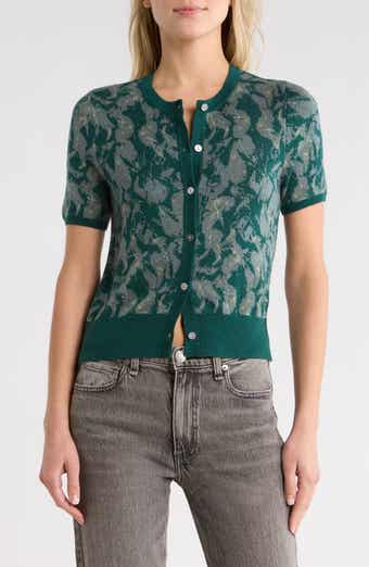 rag & bone Michal Jacquard Cardigan Sweater