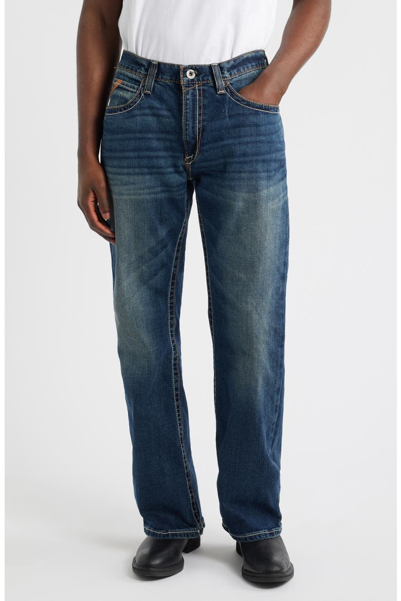 M4 Preston Stretch Bootcut Jeans, Main, color, SILVERTON