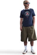 Nike Men's Nike  Navy Paris Saint-Germain Crest T-Shirt