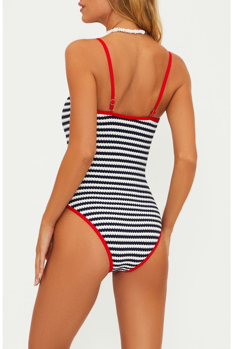 Amber One-Piece Swimsuit, Alternate, color, INDIGO MID