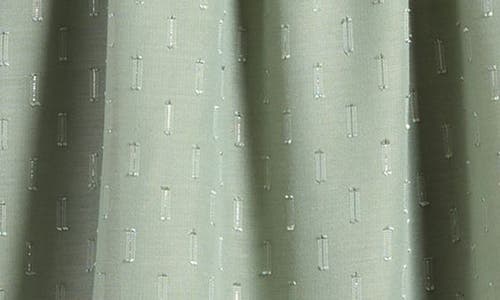 Ava & Yelly Kids' Smocked Bodice Clip Dot Chiffon Party Dress In Sage