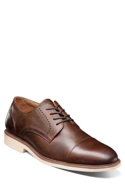 Stacy Adams Wesbridge Cap Toe Derby in Brown at Nordstrom, Size 9