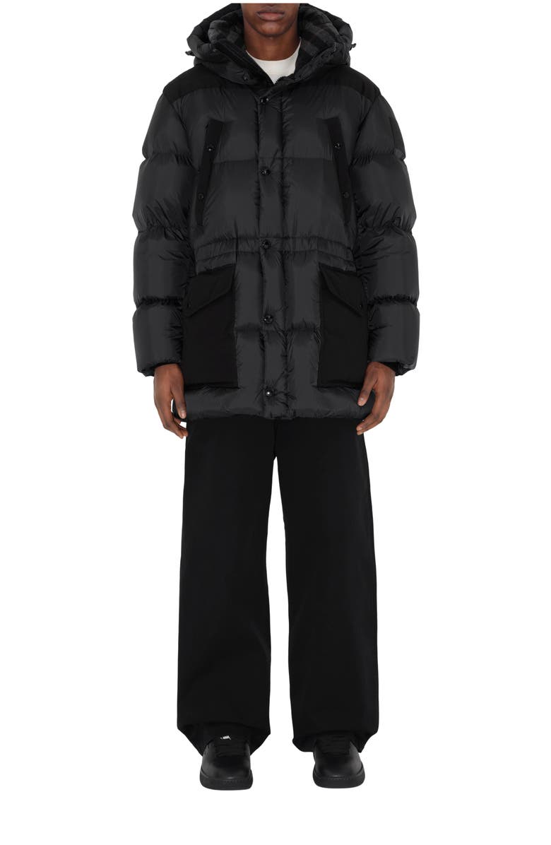 Burberry Nylon Puffer Coat, Main, color, 