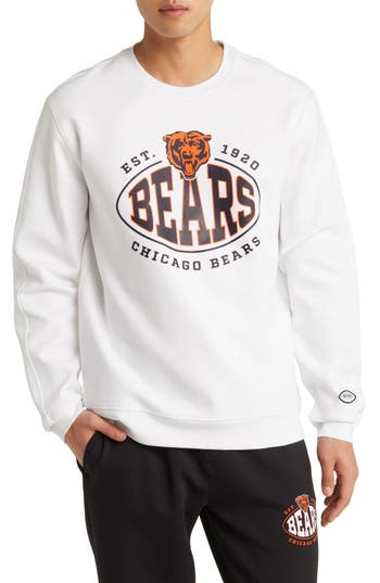 Shop Hugo Boss Boss X Nfl Crewneck Sweatshirt In Chicago Bears White