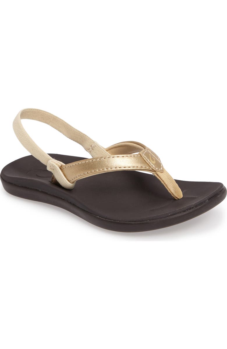 OluKai Ho'opio Sandal, Main, color, Bubbly/ Dark Java