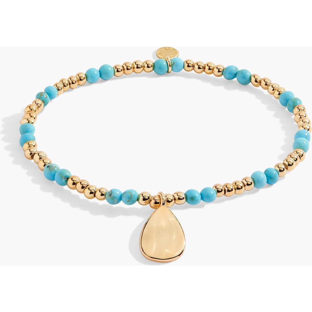 A Littles & Co. A Littles & Co Birthstone A Little December Bracelet In Gold