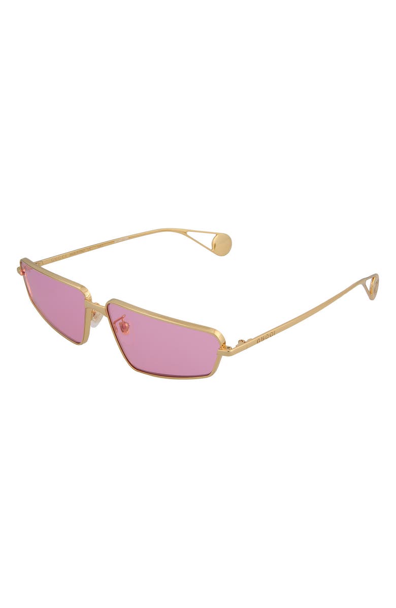 Gucci 63mm Cat Eye Sunglasses, Alternate, color,