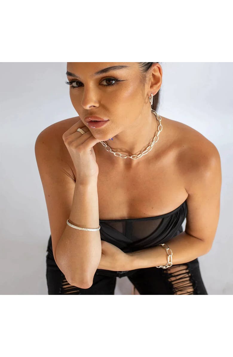 Lucy Quartermaine Hula Slim Ring, Alternate, color, Sterling Silver