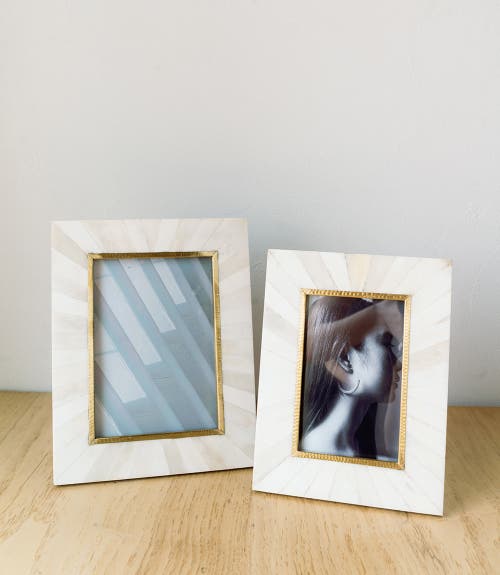Matr Boomie Mukhendu Picture Frame In White